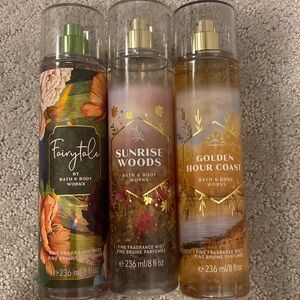 Bath and Body works (Mists)
